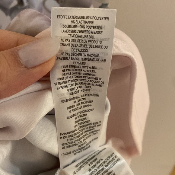 Ted Baker London Haylinn Woodland Jersey Skater Dress Floral Pink White Size S - Picture 9 of 12